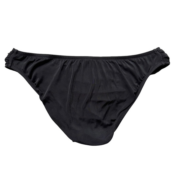 🔴 5 for $10 ONE Shade & Shore Black Full Coverage Swimsuit Bottom Size L - Picture 2 of 5